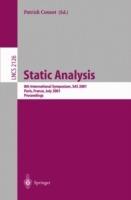 Static Analysis: 8th International Symposium, SAS 2001, Paris, France, July 16-18, 2001. Proceedings - cover