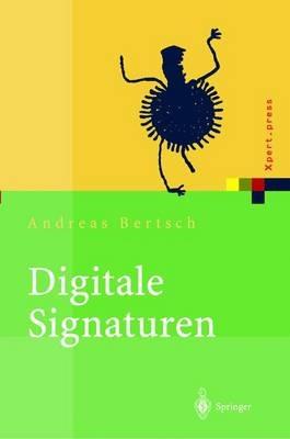 Digitale Signaturen - Andreas Bertsch - cover
