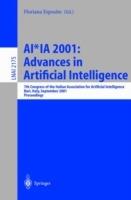 AI*IA 2001: Advances in Artificial Intelligence: 7th Congress of the Italian Association for Artificial Intelligence, Bari, Italy, September 25-28, 2001. Proceedings - cover