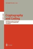 Cryptography and Coding: 8th IMA International Conference Cirencester, UK, December 17-19, 2001 Proceedings - cover