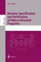 Modular Specification and Verification of Object-Oriented Programs - Peter Müller - cover