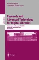 Research and Advanced Technology for Digital Libraries: 6th European Conference, ECDL 2002, Rome, Italy, September 16-18, 2002, Proceedings - cover