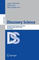 Discovery Science: 9th International Conference, DS 2006, Barcelona, Spain, October 7-10, 2006, Proceedings - cover