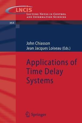 Applications of Time Delay Systems - cover