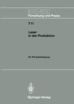 Laser in der Produktion: 20. IPA-Arbeitstagung 13./14. September 1988 in Stuttgart