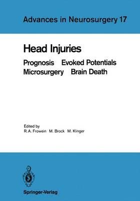 Head Injuries: Prognosis Evoked Potentials Microsurgery Brain Death - cover