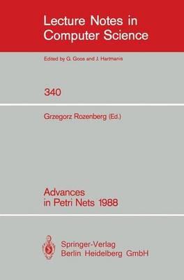 Advances in Petri Nets 1988 - cover