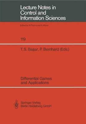 Differential Games and Applications - cover