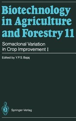 Somaclonal Variation in Crop Improvement I - Professor Dr. Y. P. S. Bajaj - cover