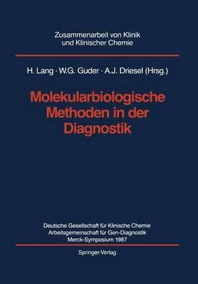 Molekularbiologische Methoden in der Diagnostik - cover