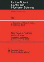 New Trends in Nonlinear Control Theory: Proceedings of an International Conference on Nonlinear Systems, Nantes, France, June 13–17, 1988