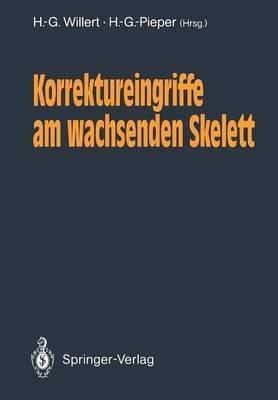 Korrektureingriffe am wachsenden Skelett - cover
