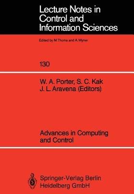 Advances in Computing and Control - cover