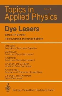 Dye Lasers - cover