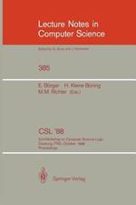 CSL'88: 2nd Workshop on Computer Science Logic, Duisburg, FRG, October 3-7, 1988. Proceedings