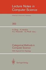 Categorical Methods in Computer Science: With Aspects from Topology