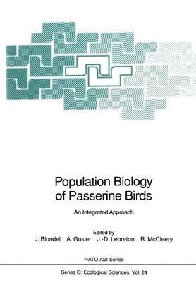 Population Biology of Passerine Birds: An Integrated Approach - cover