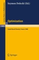 Optimization: Proceedings of the Fifth French-German Conference held in Castel-Novel (Varetz), France, Oct. 3-8, 1988 - cover