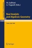 Real Analytic and Algebraic Geometry: Proceedings of the Conference held in Trento, Italy, October 3-7, 1988 - cover