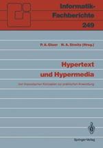 Hypertext und Hypermedia: Von theoretischen Konzepten zur praktischen Anwendung
