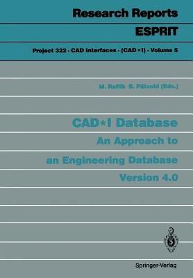 CAD*I Database: An Approach to an Engineering Database Version 4.0 - cover