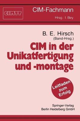 CIM in der Unikatfertigung und -montage - cover