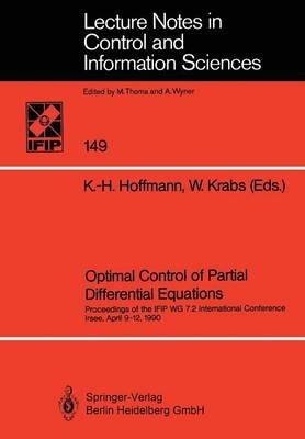 Optimal Control of Partial Differential Equations: Proceedings of the IFIP WG 7.2 International Conference Irsee, April 9–12, 1990 - cover