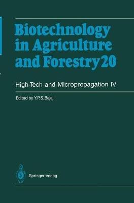 High-Tech and Micropropagation IV - cover