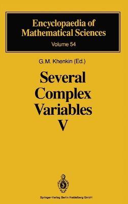 Several Complex Variables - cover