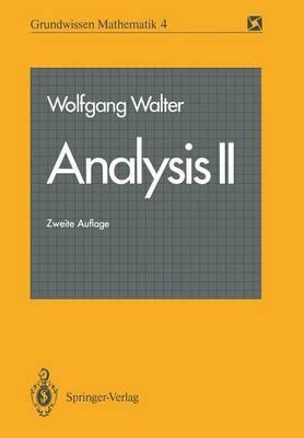 Analysis II - Wolfgang Walter - cover
