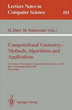 Computational Geometry - Methods, Algorithms and Applications: International Workshop on Computational Geometry CG '91 Bern, Switzerland, March 21-22, 1991. Proceedings