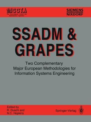 SSADM & GRAPES: Two Complementary Major European Methodologies for Information Systems Engineering - A. Aue,R. Haggenmüller,B. Knuth - cover