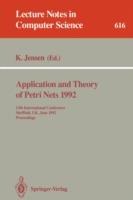 Application and Theory of Petri Nets 1992: 13th International Conference, Sheffield, UK, June 22-26, 1992. Proceedings - cover