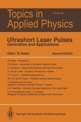 Ultrashort Laser Pulses: Generation and Applications - cover