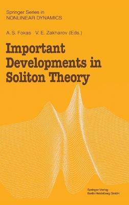 Important Developments in Soliton Theory - cover