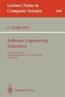 Software Engineering Education: SEI Conference 1992, San Diego, California, USA, October 5-7, 1992. Proceedings - cover