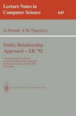 Entity-Relationship Approach - ER '92: 11th International Conference on the Entity-Relationship Approach, Karlsruhe, Germany, October 7-9, 1992. Proceedings