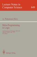Meta-Programming in Logic: Third International Workshop, META-92, Uppsala, Sweden, June 10-12, 1992. Proceedings - cover