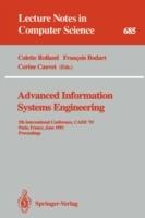 Advanced Information Systems Engineering: 5th International Conference, CAiSE '93, Paris, France, June 8-11, 1993. Proceedings - cover