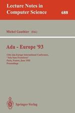 Ada-Europe '93: 12th Ada-Europe International Conference, 