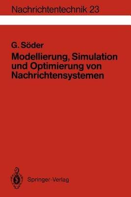 Modellierung, Simulation und Optimierung von Nachrichtensystemen - Günter Söder - cover