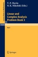 Linear and Complex Analysis Problem Book 3: Part 1 - cover
