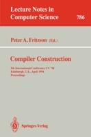 Compiler Construction: 5th International Conference, CC '94, Edinburgh, U.K., April 7 - 9, 1994. Proceedings - cover