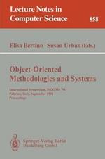 Object-Oriented Methodologies and Systems: International Symposium ISOOMS '94, Palermo, Italy, September 21-22, 1994. Proceedings