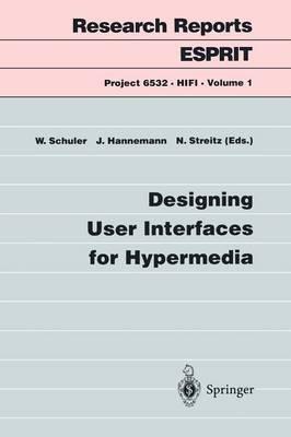 Designing User Interfaces for Hypermedia - cover