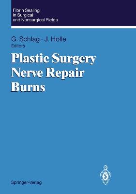Fibrin Sealing in Surgical and Nonsurgical Fields: Volume 3: Plastic Surgery Nerve Repair Burns - cover