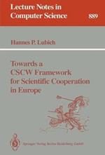 Towards a CSCW Framework for Scientific Cooperation in Europe