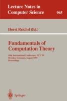 Fundamentals of Computation Theory: 10th International Conference, FCT '95, Dresden, Germany, August 22 - 25, 1995. Proceedings - cover