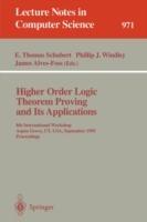 Higher Order Logic Theorem Proving and Its Applications: 8th International Workshop, Aspen Grove, UT, USA, September 11 - 14, 1995. Proceedings - cover