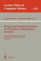 Design and Implementation of Symbolic Computation Systems: International Symposium, DISCO '96, Karlsruhe, Germany, September 18-20, 1996. Proceedings - cover
